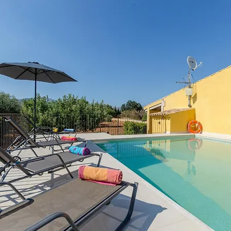 Yourhouse Son Serra De Buger, Quiet With Private Pool Villa
